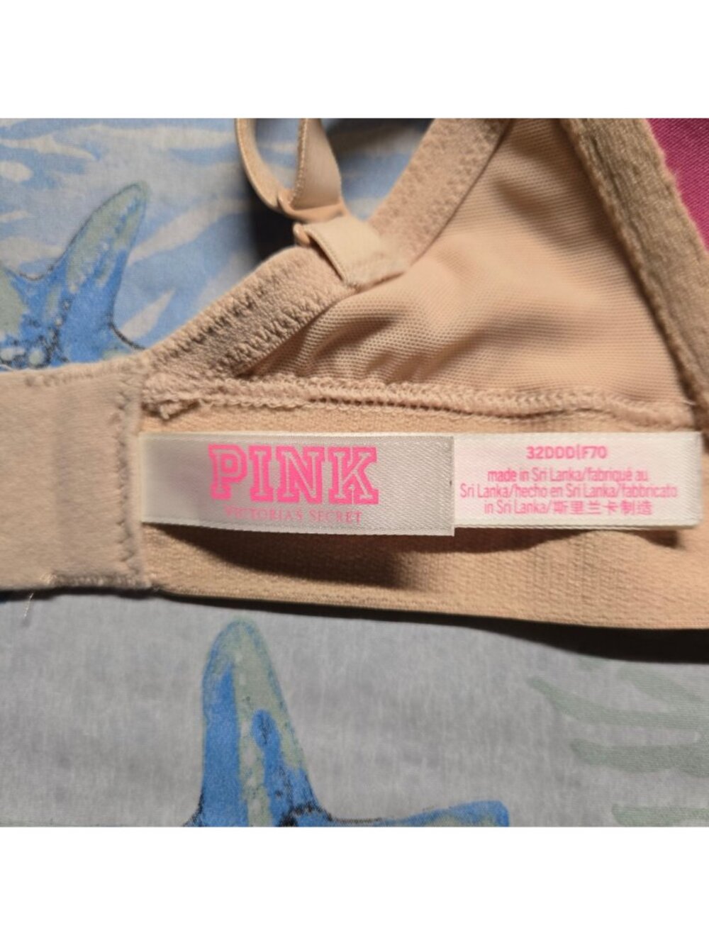 Victoria's Secret PINK Wear Everywhere Wireless Lightly Lined Bra Sz 32DDD - Picture 5 of 11